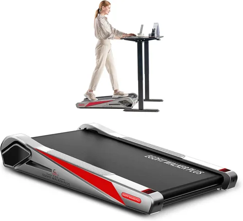 Egofit Walker Pro/Plus - Cinta de correr para debajo del escritorio para trabajar desde casa, caminadora compacta solo para caminar con inclinación