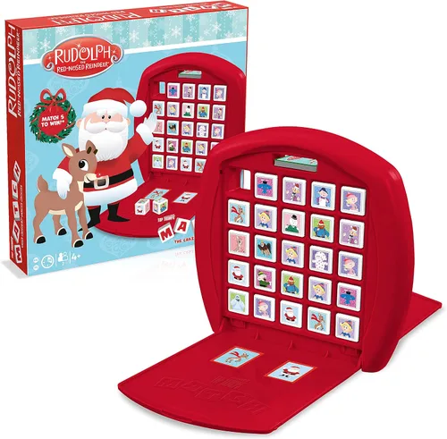 Miniatura 2 de Top Trumps Match Game Rudolph - Juegos de mesa familiares para niños y adultos - Juego a juego y juego de memoria - Divertidos juegos para niños