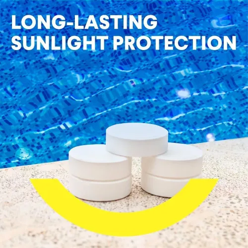 Miniatura 4 de PROFELIZ Tabletas de cloro para piscina de 3 pulgadas, desinfectante de spa de disolución lenta, elimina bacterias, algas, cloro estabilizado