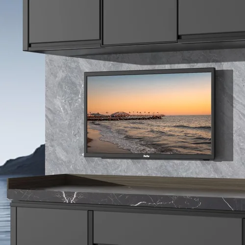 Miniatura 5 de TuTu TV LED de 22 pulgadas, TV de pantalla plana FHD 1080P con audio Dolby con HDMI, USB, VGA, RCA, TV o monitor no inteligente para habitación