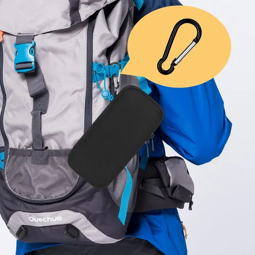 Miniatura 7 de BOVKE Funda de transporte para Garmin GPSMAP 64sx/66i/67/67i/66sr/66s/65s/78sc, Garmin inReach Explorer+ Senderismo GPS portátil y comunicador Negro