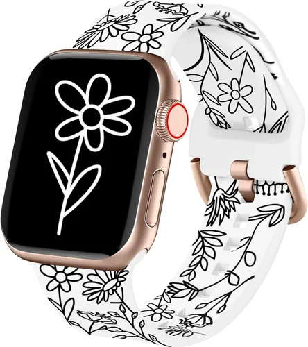 Miniatura 11 de ACESTAR Correas de reloj de doble cara compatibles con Apple Watch Band de 1.496 pulgadas, 1.575 pulgadas, 1.614 pulgadas/1.654 pulgadas