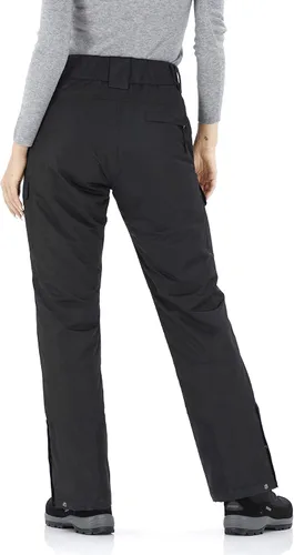 Miniatura 2 de WULFUL Pantalones de esquí de nieve aislados para mujer, impermeables, para invierno, snowboard, esquí, cargo