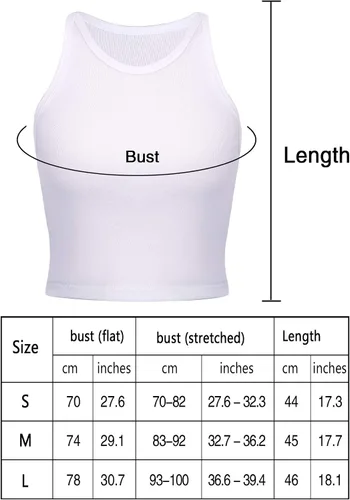 Miniatura 3 de 4 Pieces Basic Crop Tank Tops Women Sleeveless Racerback Crop Tops Sport Crop Tops for Lady Girls Daily Wearing
