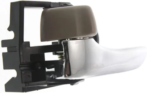 Miniatura 3 de Para Toyota Avalon 2005-2012 Manija de puerta interior delantera o trasera, lado del conductor palanca cromada Con botón de bloqueo de puerta