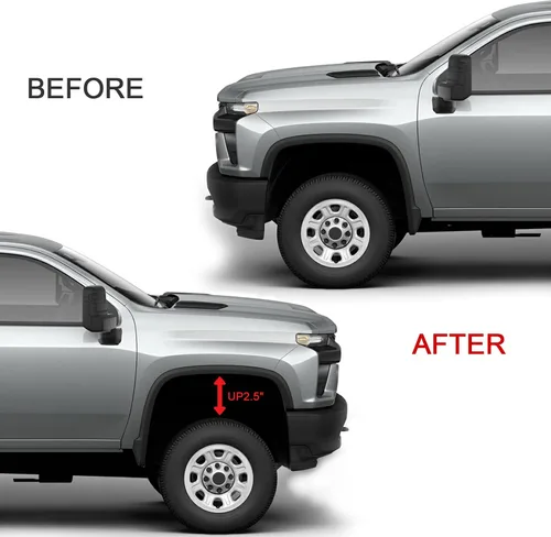 Miniatura 8 de WSays Kit espaciador de elevación de nivelación frontal de 1" compatible con Chevy Silverado/Tahoe/Suburban/Avalanche apto para GMC