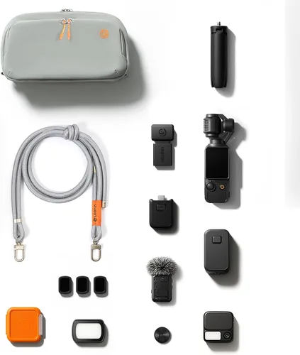 Miniatura 6 de ULANZI YY08 Bolso de Hombro Diario para Cámaras de Acción DJI Osmo Pocket 3/GoPro/Insta360, Bolso Cruzado Portátil para Vlog y Fotografía con Correa