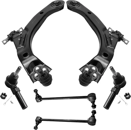 Miniatura 36 de Detroit Axle - Kit de extremo delantero para Chrysler 300 Dodge Charge Challenger 2011-2023, 2 brazos de control inferiores traseros 2 rótulas