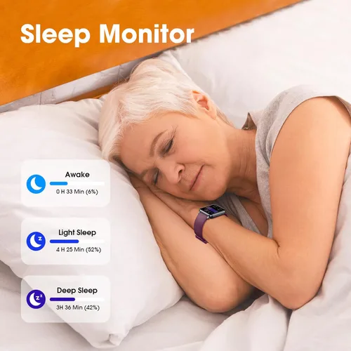 Miniatura 6 de Pautios Pedometer Watch Senior Friendly No App/Phone Required, Waterproof Fitness Tracker Watch with Step Counter Calories/Sleep Tracker for Walking