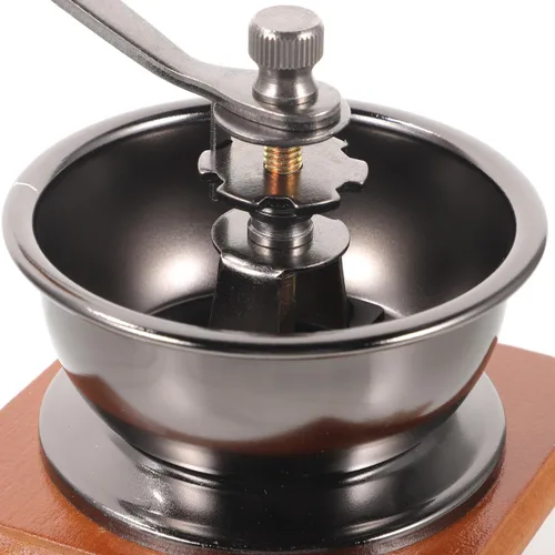 Miniatura 3 de KICHOUSE Elegante máquina de café manual molinillo de cerámica molinillo de grano de café Mini molinillo de pimienta que ahorra espacio para cocina
