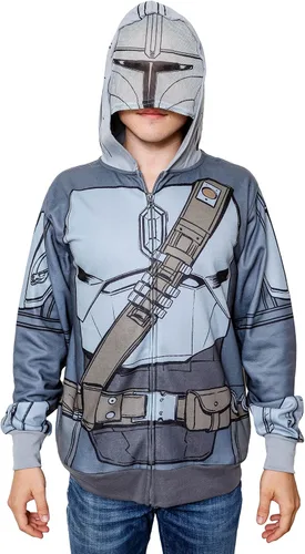 Miniatura 3 de STAR WARS Sudadera con capucha para disfraz de Mandalorian