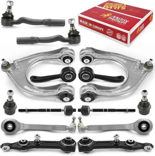 Miniatura 115 de Metrix Premium Chassis Parts - Kit de suspensión delantera de 10 piezas para BMW X5 2007-2013, BMW X6 2008-2014, reemplazo, fabricado en Europa