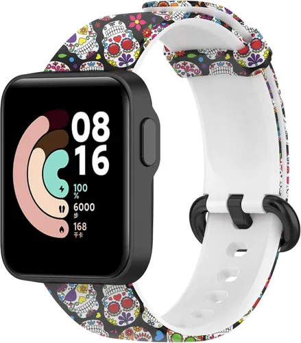 Miniatura 14 de Senter Correa de reloj de silicona suave Correa de repuesto para Xiaomi Mi Watch Lite y Redmi Watch Lite Smart Watch 2 piezas-C