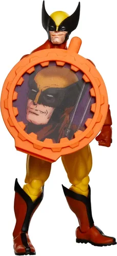 Miniatura 9 de Marvel Legends Series Wolverine, X-Men Retro Marvel Comics Secret Wars Figura de acción coleccionable de 6 pulgadas con escudo