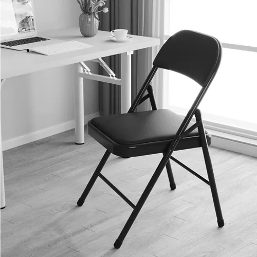 Miniatura 6 de Sillas plegables muebles simple metal silla de conferencias casero restaurante comedor silla oficina ordenador silla