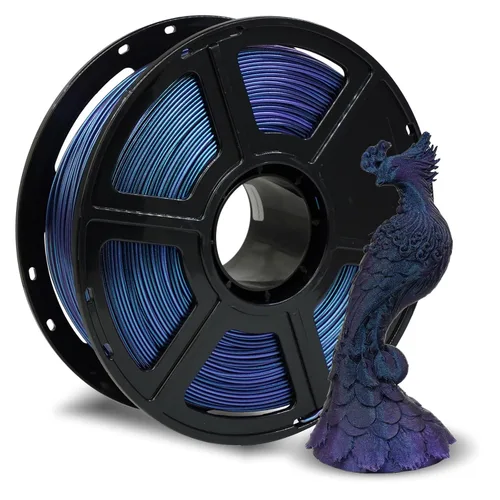 Miniatura 26 de FLASHFORGE High Speed Chameleon PLA Multicolor Púrpura Abisal, Impresión Rápida Máx 500 mm/s, Filamento PLA con Cambio de Color 1.75 mm, Cambia