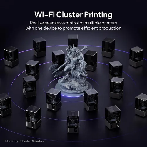 Miniatura 6 de ELEGOO Mars 5 Ultra - Impresora 3D de resina con LCD monocromático 9K de 7", impresión de alta velocidad de 150 mm/h, nivelación automática