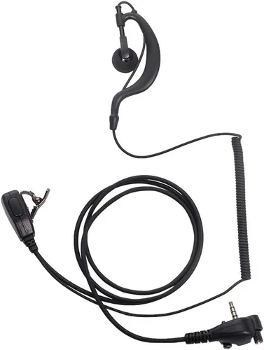Miniatura 2 de VX-261 - Auriculares en forma de G con micrófono PTT compatibles con Motorola Yaesu Vertex Standard Radio EVX-261 VX-230 VX-231 VX-298 VX-350 VX-351