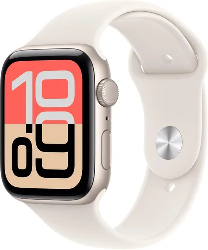 Miniatura 19 de Apple Watch SE 3 [GPS 1.575 in] Smartwatch con caja de aluminio medianoche con correa deportiva de medianoche - S/M. Monitores de fitness y sueño