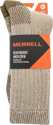 Miniatura 4 de Merrell Unisex Adult Men's and Women's Heavyweight Merino Wool Hiking Crew Socks - Reinforced Cushion