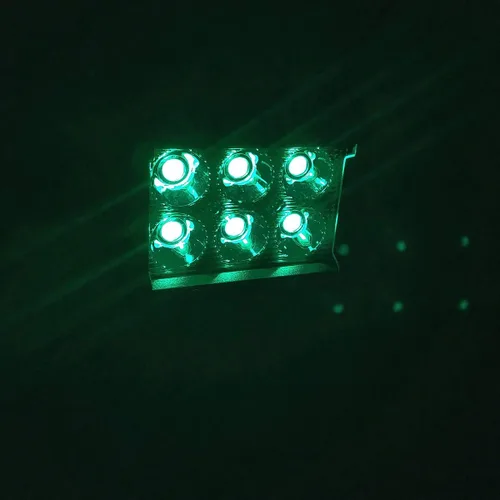 Miniatura 5 de Auxmotec Luces LED verdes de conducción de caza de 18 W, 4 pulgadas, barra de luz para todoterreno, camioneta, barco, tractor, pesca, caza