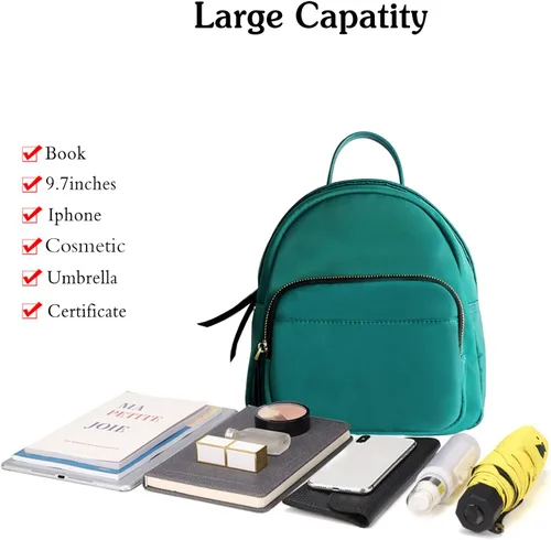 Miniatura 5 de FANDARE - Mochila para mujer, Negro), CC-AU003