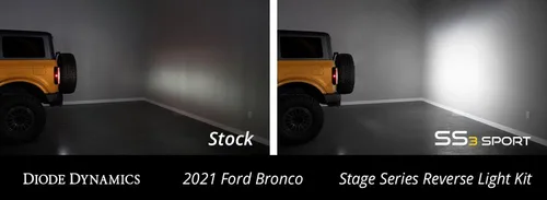 Miniatura 6 de Diode Dynamics Kit de luces de marcha atrás de la serie Stage compatible con Ford Bronco 2021-2025, SSC1 Pro