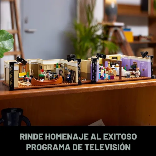 Miniatura 2 de LEGO Icons The Friends Apartments 10292, programa de televisión Friends regalo de la serie icónica, modelo detallado de juego, juego de construcción