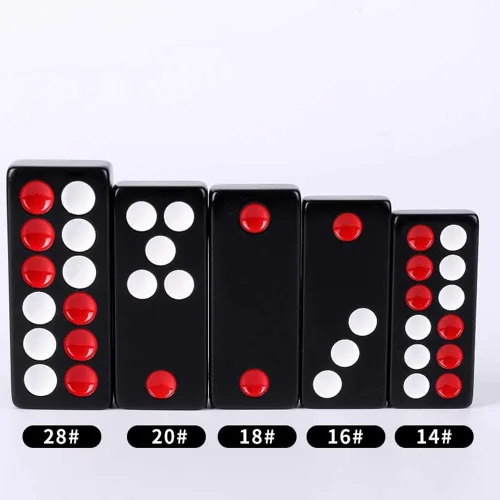 Miniatura 3 de Pai Gow Tiles - Juego de azulejos chinos Pai Gow, juego de azulejos de Pai Gow grande para adultos, tarjetas de frotamiento de mano para adultos