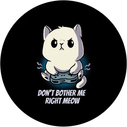 Miniatura 3 de No me molesta la derecha Meow gatito gato gamer PC video juegos PopSockets intercambiables PopGrip