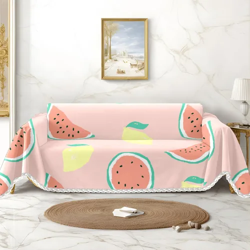 Miniatura 9 de White Cats - Funda de sofá con estampado de gatos negros, fundas para sofá y sillón, resistente a las manchas, protector universal de muebles