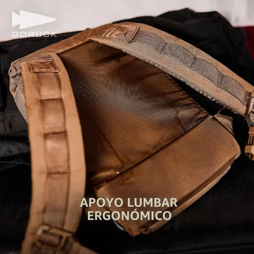 Miniatura 3 de GORUCK Ruck Plate Carrier 3.0 - Mochila de Rucking con Peso Aerodinámica con Soporte Ergonómico para la Espalda y Correas Extra Acolchadas, Negro