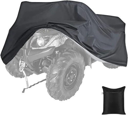 Cubierta impermeable para cuatrimoto Quad ATC 4 ruedas, almacenamiento al aire libre, polvo, nieve, resistente a desgarros, cubiertas protectoras de