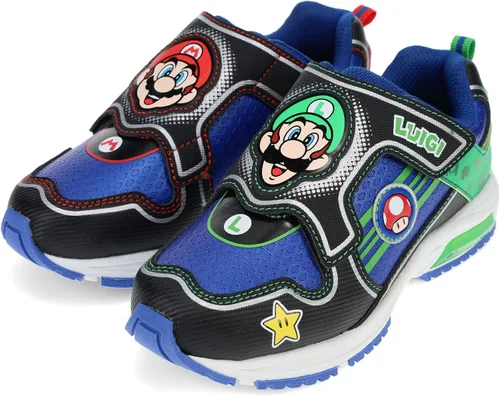 Miniatura 4 de SUPER MARIO Brothers Mario and Luigi - Tenis para niños, tenis iluminados, tenis mixtos, talla 11 a 3 para niños