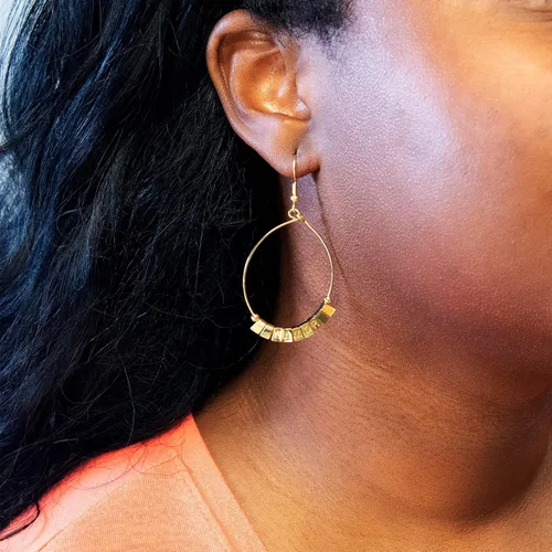 Miniatura 3 de Black Panther Wakanda Forever NAMOR - Aretes colgantes con licencia oficial de Marvel Studios Wakanda Forever