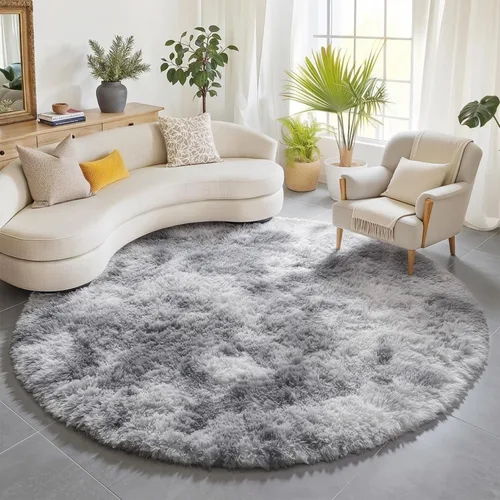 Miniatura 85 de ONASAR - Alfombra de pasillo negra de 2 x 6 pies, esponjosa, lavable, ultrasuave, afelpada, peluda, tapete para bebés, dormitorio de niños, armario