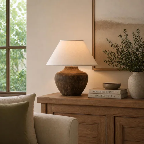 Miniatura 3 de Troy Lighting PTL1010 Calabria - Lámpara de mesa de 20,5 pulgadas
