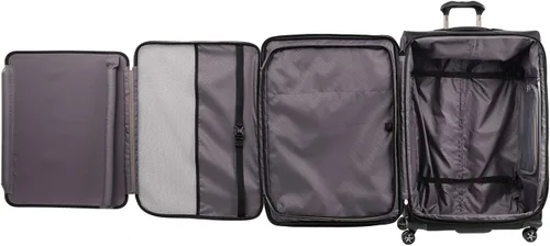 Miniatura 9 de Travelpro Crew Versapack - Maleta giratoria extensible Softside Negro azabache 407186901
