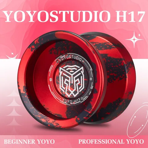 Miniatura 6 de YOYOSTUDIO Yoyo Profesional Responsivo Yoyo H17, Yoyos de Metal de Doble Propósito para Niños Principiantes, Yo-yo No Responsivo con Rodamiento