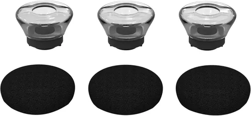 Miniatura 2 de 3X Voyager 5200 - Almohadillas de repuesto de silicona ultra cómodas, con espuma intrauditiva, para Plantronics Ploy Voyager 5200 5220 5210 Series