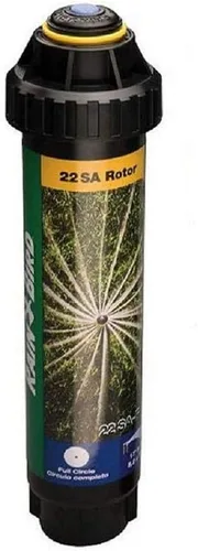 Miniatura 2 de Rain Bird 22SAQ Mini spray giratorio emergente, patrón de círculo de 90°, distancia de pulverización de 17 a 24 pies, altura emergente de 4 pulgadas