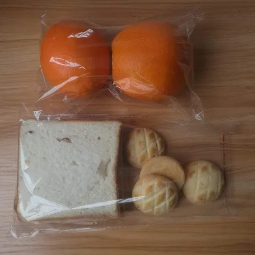 Miniatura 3 de Borningfire 200 bolsas de celofán transparentes resellables de 15,2 x 22,9 cm, bolsas de plástico OPP autoadhesivas para alimentos, ideales