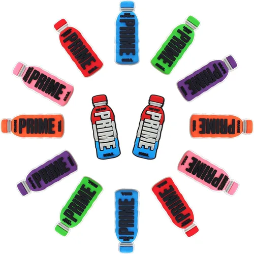 Miniatura 2 de yiagofy 14 Pcs Bottle Shoe Charms for Boys Girls Kids Women Men,Clog Shoe Charm Wedding Party Favor Supplies