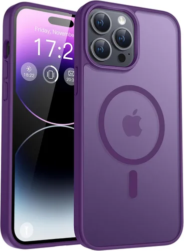 Miniatura 26 de Funda para teléfono Google Pixel 9 Pro XL, Compatible con Magnético, Protección contra Caídas de Grado Militar Translúcida Mate Resistente a Golpes