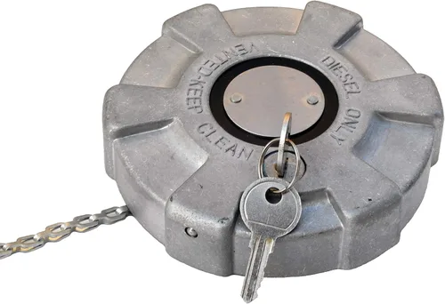 Miniatura 2 de Tapa de combustible diesel de aluminio con bloqueo nominal de 4 1/2