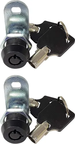 Miniatura 13 de Cerradura de leva tubular con llaves extraíbles, llaves iguales removibles. Cerradura de almacenamiento para compartimento de RV, cerraduras