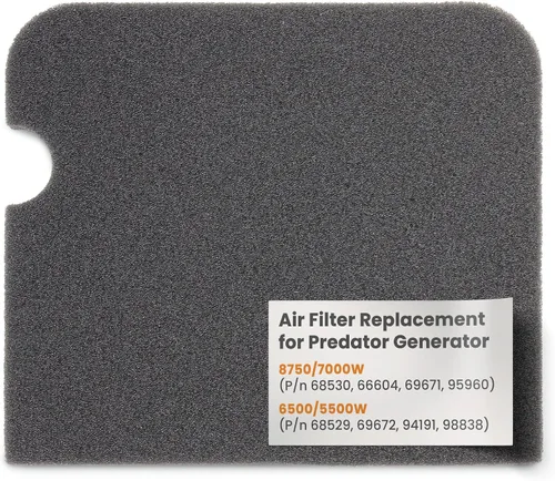 Miniatura 8 de Filtro de aire Spree compatible de repuesto para filtro de aire de generador Predator 8750W 7000W 6500W 5500W 13 hp/420cc
