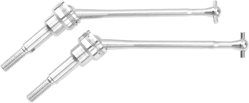 Metal RC Universal Drive Shaft Joint Dogbone Upgrade Parts Compatible con WLtoys 12428 12423 1/12 RC Car (Plata)