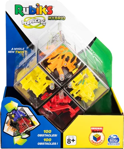 Miniatura 2 de Rubik’s, Perplexus Hybrid 2 x 2 Juego de Laberinto 3D Gravitacional Rompecabezas Fidget Juguete Bola, para Niños y Adultos de 8 años en adelante