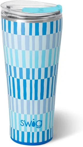 Miniatura 107 de Swig Life - Vaso aislante de 22 onzas, vaso de viaje para café con tapa, taza de café para viaje compatible con portavasos, de acero inoxidable
